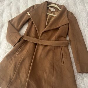 Beautiful Michael Kors camel coat. Never used
